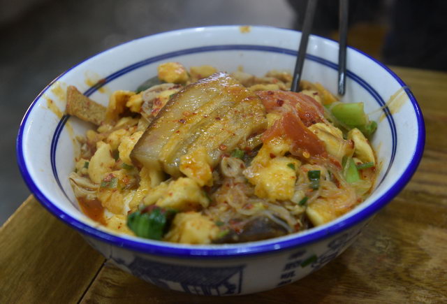 炒泡馍