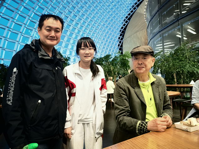 合个影